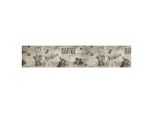 Vidaxl Tappeto Da Cucina Lavabile Grigio Caffè 60X300 Cm Velluto