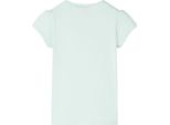 Vidaxl Maglietta Per Bambini Verde Menta Chiaro 140