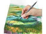 Staedtler 3001 C6-5 Penne A Punta Doppia In Fibra Staedtler "Asia"", Confezione Da 6 Pezzi"