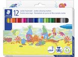 Staedtler 340 C12 Staedtler Noris Jumbo Punta In Fibra, Confezione Da 12 Matite