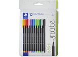 Staedtler Fineliner Triplus Rpp 334 C12 Assortiti 12 Pz
