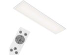 Briloner Leuchten Led Panel "7167016 Piatto", Weiß, Leuchten, Deckenlampe, 100X25X6Cm, 24W, Wohnzimmer, Schlafzimmer, Flur