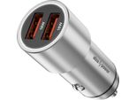 Caricabatterie Da Auto Alzapower X520 Carica Rapida 18W StříBrná