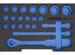 Gedore EI-1100 CT1-19 Modulo Schiuma 1/2 L-BOXX 136 Vuoto, 2836017
