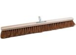 Scopa In Cocco L.800Mm L.Manico In Metallo Supporto Legno Piatto