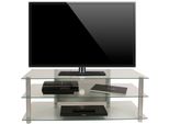 Mobili Tv Zumbo Vetro Trasparente A. 45 X L. 112 X P. 40 Cm