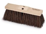 Scopa Stradale Piassava L.400Mm L.2 Fori Manico Legno Sella