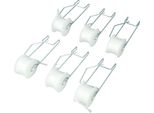 6PCS Ganci Di Supporto Per Pomodori Ganci A Rullo Per Pomodori In Serra Kit Di Supporto Per Ciliegia Di Pomodoro 15 Metri Di Linea
