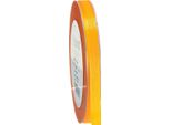50M × 8Mm Visco Nastro Decorativo Nastro Taffetà Nastro Arco Nastro Regalo Nastro Tessuto Nastro Taffetà Arco, Colore: Giallo Tuorlo