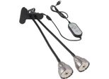 Led Pianta Crescere Luci Doppia Testa Succulente Crescere Riempire La Luce Usb Powered Lampada Di Crescita Con Clip
