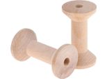 24Pcs Rocchetti Di Filo Di Legno Vuoti Grandi Rocchetti Di Legno Grezzo Bobine Di Filo Per Tessere Per Arti Artigianali Rotolo Di Corda