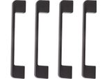 10PCS Cabinet Cassetto Maniglie Tira In Lega Di Alluminio Cassetto Spingere Le Maniglie Per Cucina Cassetto Finestra Scorrevole Armadio