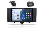 4-Kern Android13 1+32G Carplay Android AutofüR Mercedes Benz Smart Fortwo 451 Autoradio Gps Navi Sat Wifi Telecamera Dab+