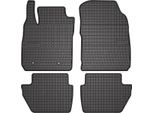 2017-2020 Ford Ecosport Tappetini In Gomma Nera 4 Pz