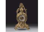 Casa Padrino Orologio Da Tavolo Barocco Oro H. 32 Cm - Accessori D'arredo Barocco