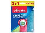 Vileda Microfibre Ultra Fresh Panno 3 Pz.