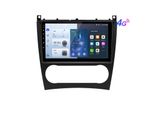 9''Carplay 4+64G Andriod13 Gps Navi Adatto Per Mercedes Benz Classe C W203 Wifi Bt Rds Dsp Dab+ 2 Din Fm 8Core 4GSIM Swc