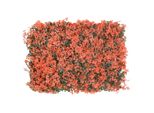 Vidaxl Paravento Foglia D'acero Artificiale 6 Pz. Rosso Chiaro 40X60 Cm