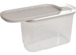 Michelino Vaso Di Stoccaggio Vaso Di Stoccaggio Contenitore Di Stoccaggio Beige 1250 Ml