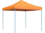 Vidaxl Tenda Per Feste Pieghevole Pop-Up Arancione 292X292X315 Cm