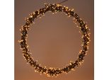 Ghirlanda Per Porta 400 Led Decorazione Da Tavolo Ghirlanda Led Ø48Cm Illuminazione Esterna IP44