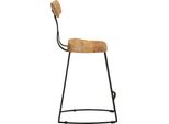 Vidaxl Sgabello Da Bar 2 Pz. 49X43X79 Cm Legno Massiccio Di Mango