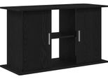 Vidaxl Supporto Per Acquario In Rovere Nero 101X41X58 Cm Materiale A Base Di Legno