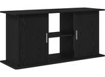 Vidaxl Supporto Per Acquario Look Rovere Nero 121X41X58 Cm Materiale A Base Di Legno