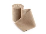 10M, Rustico, Iuta, Nastro Di Iuta, Iuta, Nastro Di Iuta, Runner Da Tavola, Fiocco Floreale (15CM), Ideale Per Matrimoni, Feste, Decorazioni