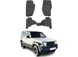 2007-2012 Jeep Liberty FußMatten Tpe Schwarz 4 Tlg