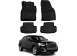 2017-2025 Audi Q2 Tappetini Tpe Nero 4 Pz