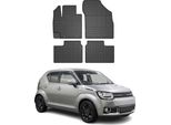2016-2025 Suzuki Ignis Tappetini In Gomma Nera 4 Pz