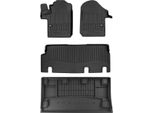 Set Di Tappetini E Fodere Per Il Bagagliaio Omac Per Mercedes Vito W447 2014-2025 Gomma 4X