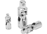 3Pcs Chiave Universale Adattatore Di Presa 1/4In 3/8In 1/2In Strumento In Acciaio Al Cromo Molibdeno