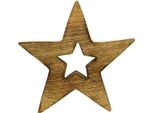 Stella Di Natale Decorativa In Legno Per Le Decorazioni Della Tavola E Dell'avvento