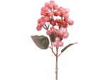 Ramo Artificiale Decorazione Autunnale Fiore Di Bardana Con Foglie Decorativo