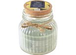 Candela Profumata In Vaso Con Citronella E Coperchio Di Sughero Retro Chic
