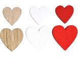 Decorazioni A Forma Di Cuore In Legno Per Matrimoni E Occasioni Speciali, 48 Pezzi