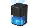 Aiorber Mini Deumidificatore 2L, Risparmio Energetico E Silenzioso, Spegnimento Automatico, Luce Rgb A 7 Colori, Per Bagno, Camera Da Letto, Soggiorno - Nero