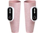 Inf Set Di Massaggiatori Per Piedi Senza Fili 2 Pezzi - Compressione Dell'aria, Calore, Regolabile, Ricaricabile Rosa