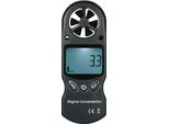 Anemometro Digitale Anemometro Portatile Misuratore Di Vento - Display Termometrico Con Retroilluminazione Per Misurare La Velocità Del Vento