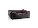 BedDog Hundebett TEDDY Hundesofa waschbares Hundebett mit Rand Hundekissen