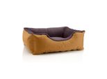 BedDog Hundebett TEDDY Hundesofa waschbares Hundebett mit Rand Hundekissen