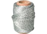 Knorr Prandell 216266170 Cordoncino Decorativo Metallico 20 M Ø 1,5 Mm Color Argento