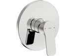 Hansa Hansabasic Set De Finition Pour Mitigeur De Douche, Rosace Ronde, Chrome, 80569003, 80569003