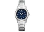 Citizen FE1220-89L Eco Drive Orologio Da Donna In Acciaio Inox Data Argento