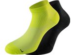 Lenz Running 3.0 Calzini Corti 2 Paia Multicolore Eu 42-44 Uomo,Donna Multicolore Eu 42-44