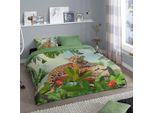 Set Di Biancheria Da Letto Good Morning Jungle 240X200/220 Cm Multicolore