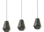 Eglo Pendelleuchte "Chiavica", Grau (Nickelfarben), 3, Leuchten, HäNgeleuchte, HäNgelampe, Pendelleuchte