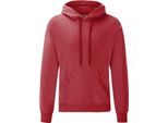 Felpa Con Cappuccio / Felpa Con Cappuccio / Maglione Con Cappuccio BC366 (2XL) (Rosso Screziato) Di Fruit Of The Loom Uomo
